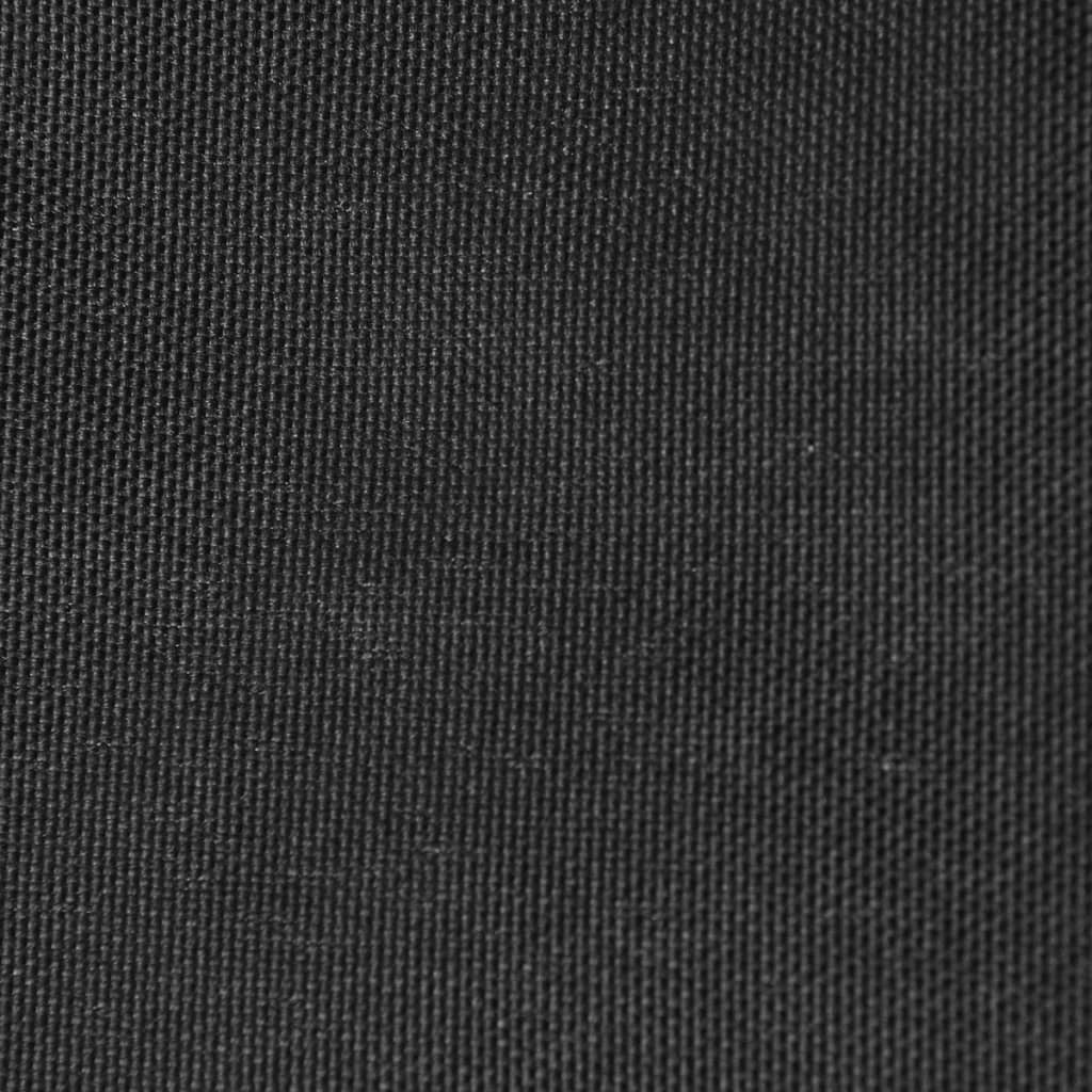 Vela ombreggiante triangolare in tessuto Oxford 3,5 x 3,5 x 4,9 m antracite 02_0009802