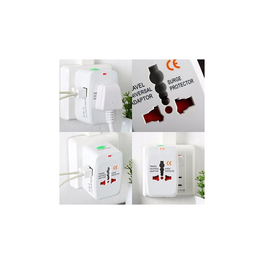 Trade Shop - Adattatore Internazionale Di Corrente Universale Presa Elettrica Spina Viaggio -
