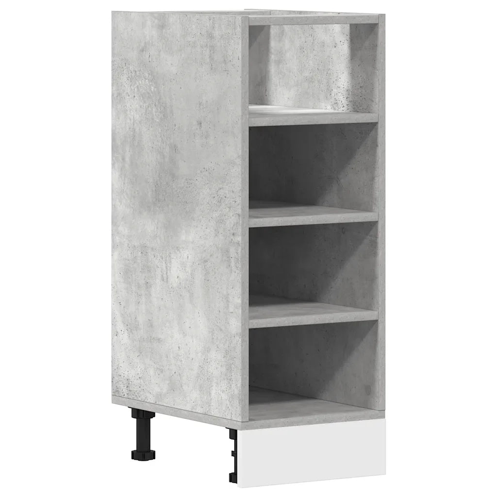 Armadio Inferiore “Riga” Grigio Cemento 30x44,5x81,5 cm 854196