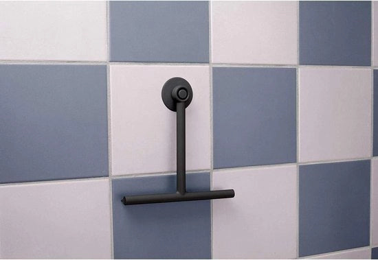 Douchewisser elegante - Rimuove gocce d'acqua - 1 pezzo - Nero - Materiale di alta qualità