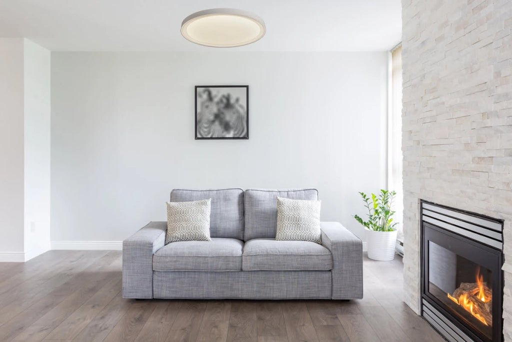 Plafoniera LED Vegas 30cm 18W 4000K IP54 bianca Light Prestige