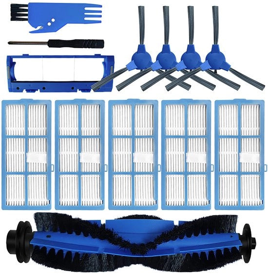 Accessori per robot aspirapolvere compatibili con E20/E30/E31 filtro HEPA testina principale copri testina accessori per testina laterale