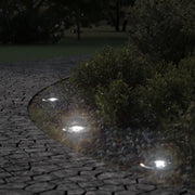 Luce per Esterni Rotonda Nera 10,5x10,5cm Alluminio Pressofuso 4006391