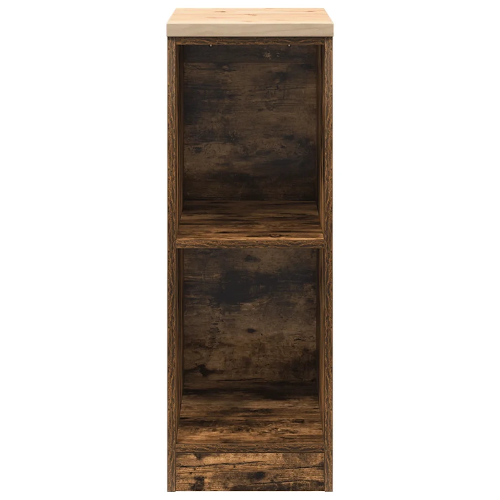 Armadietto da Garage in Rovere Affumicato 30x51x85 cm CFW1629741