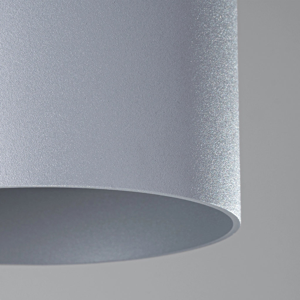 Spot soffitto tondo grigio Ø12cm GU10 10W Kiruna Pure