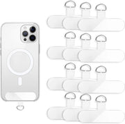 Kit di protezione per smartphone universale 12 pezzi trasparente - cavo di ricarica - patchwork - protezione per smartphone - smartphone intelligenti