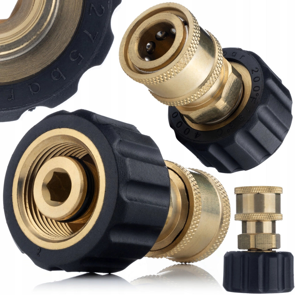 Adattatore M22 Interno 14 mm a Attacco Rapido 3/8” – Compatibile con Idropulitrici Kärcher