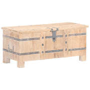 Baule 90x40x40 cm in Legno Massello di Acacia cod mxl 56459