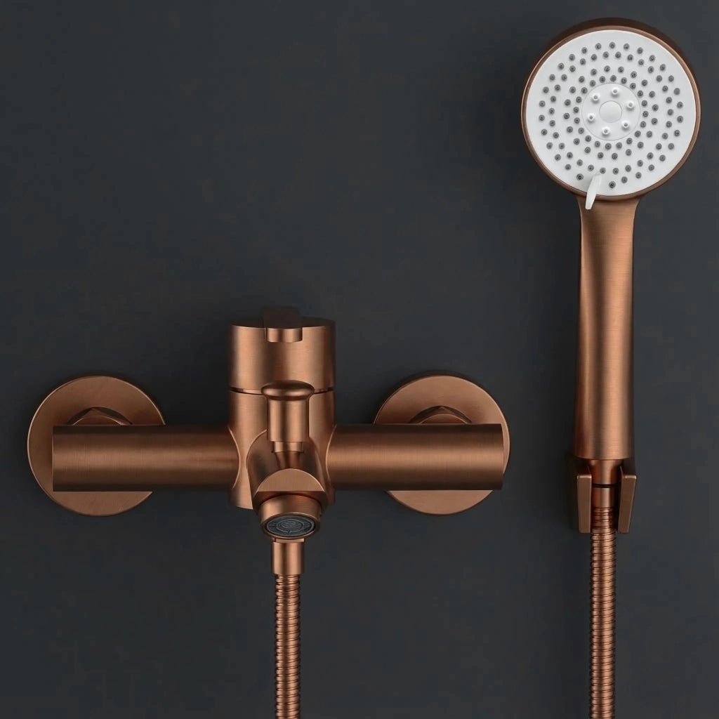 Rubinetto Da Vasca Rea Ontario Brush Copper