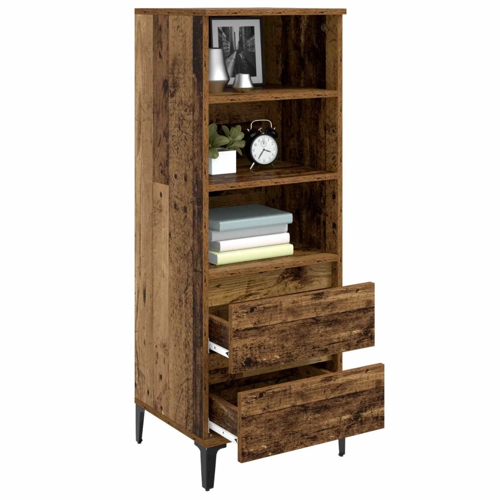 Credenza Legno antico 40 x 36 x 110 cm Legno ingegnerizzato 8009873