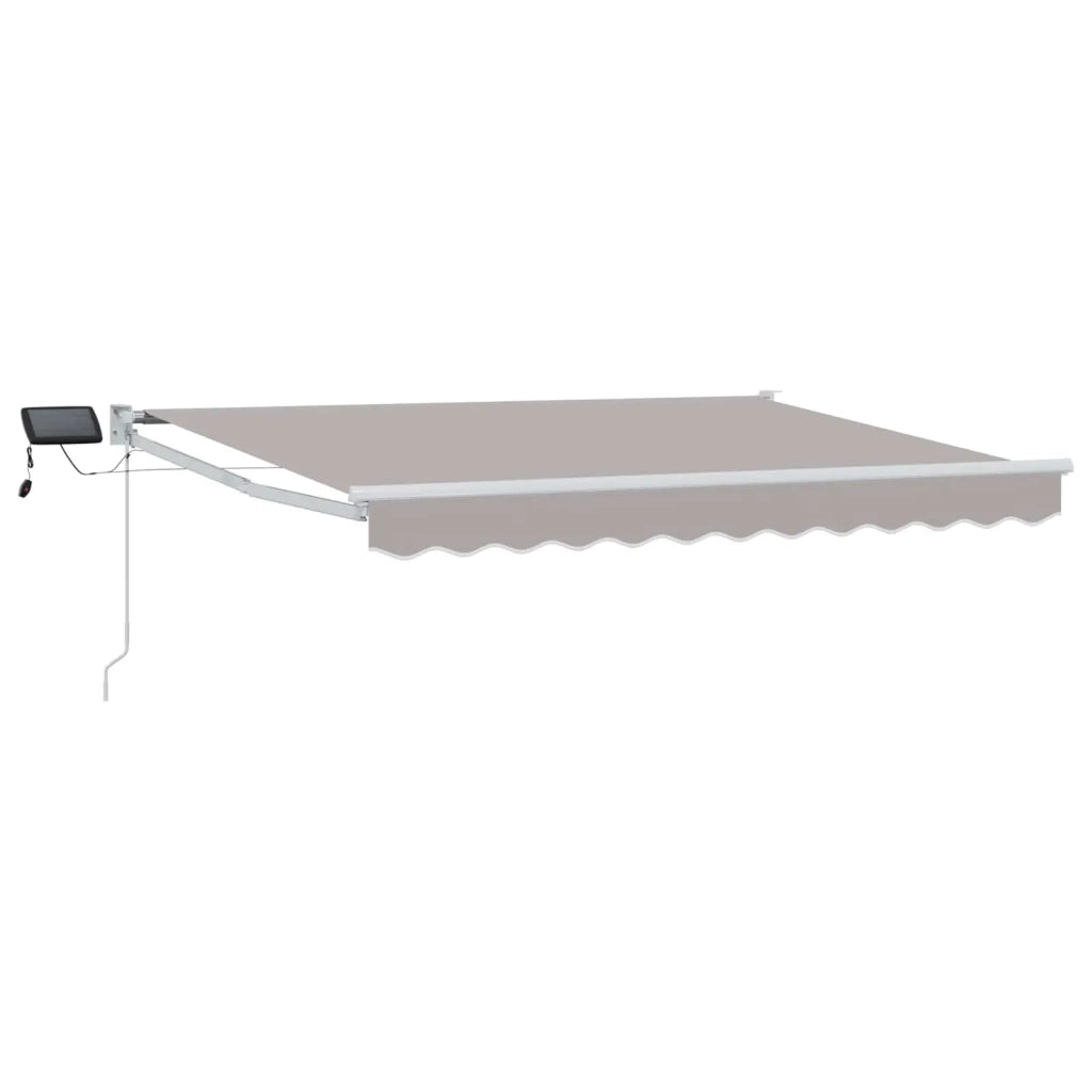 Tenda da Sole | Tenda retrattile manuale con LED 3 x 2,5 m