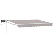 Tenda da Sole | Tenda retrattile manuale con LED 3 x 2,5 m