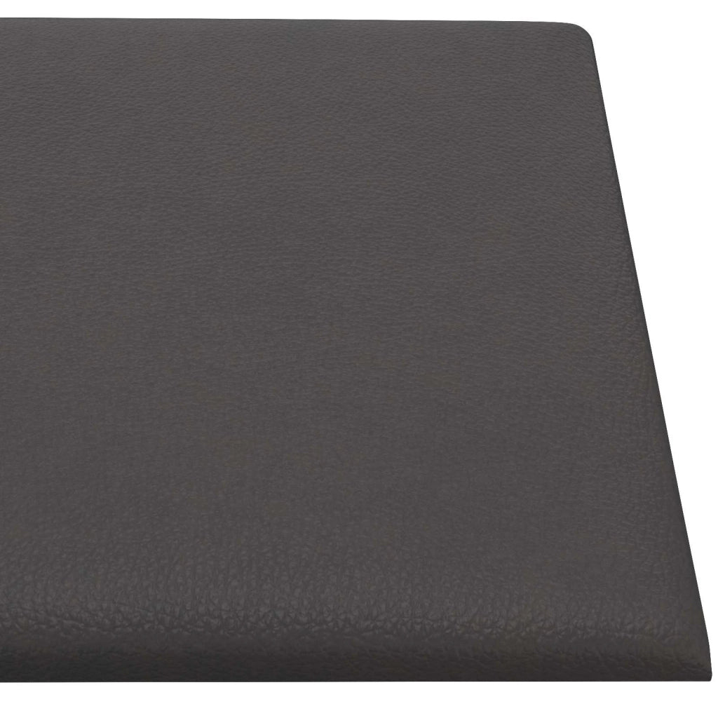 Testiera | Testata da Parete 12 pcs Grigio 90 x 30 cm Tessuto