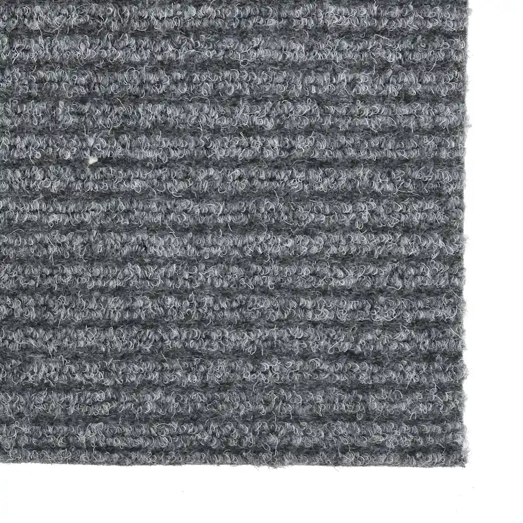 Tappeto del soggiorno | Tappeto Corsia Acchiappa Polvere 100x250 cm Grigio