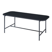 Tavolino/consolle/tavolino laterale per soggiorno 110 x 50 x 45 cm acciaio nero 03_0010784