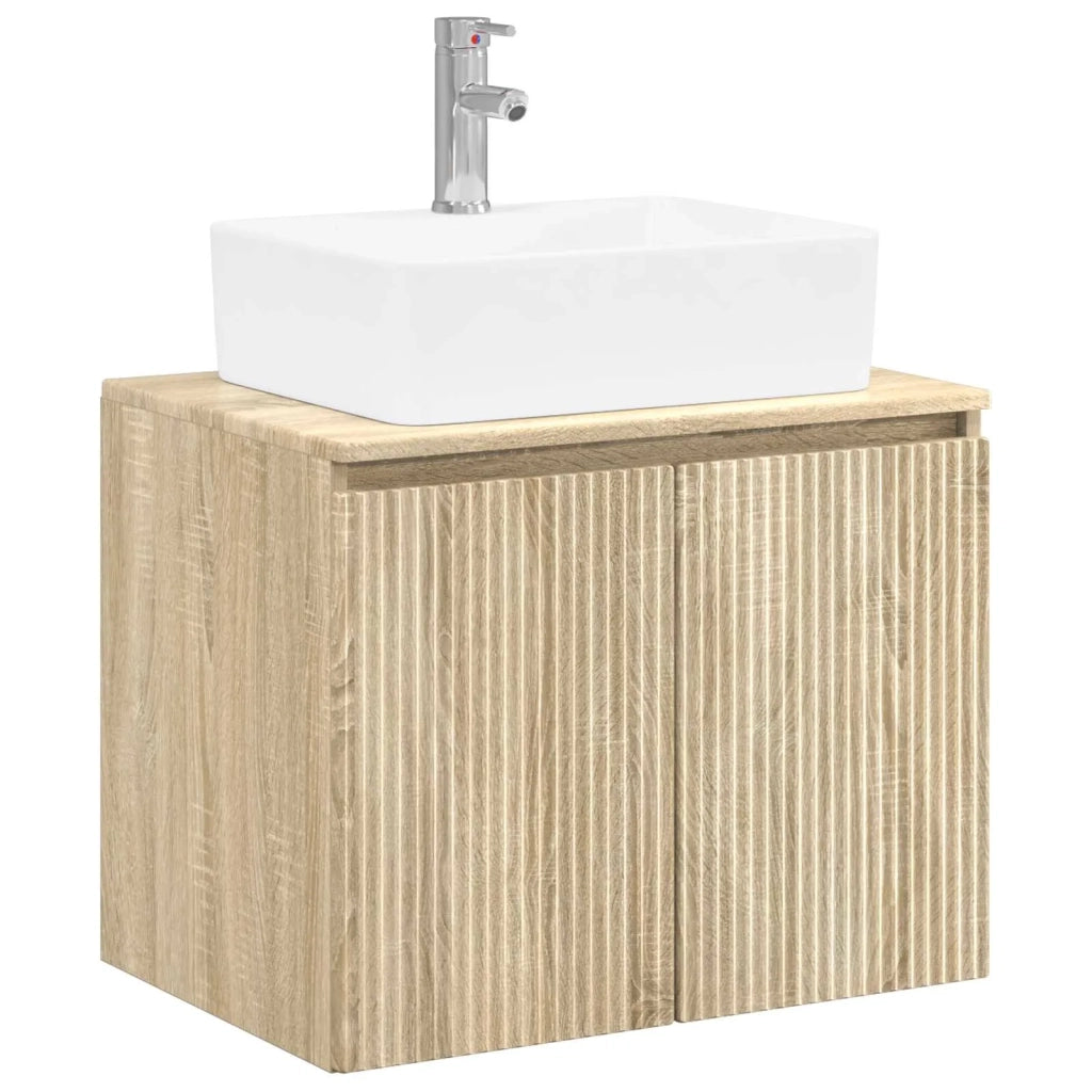 Set di mobili per il bagno Rovere Sonoma Legno ingegnerizzato 3404322