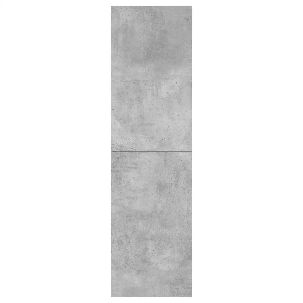 Mobile Porta TV-Mobile per TV-Credenza TV Grigio Cemento 30,5x30x110 cm Legno Multistrato