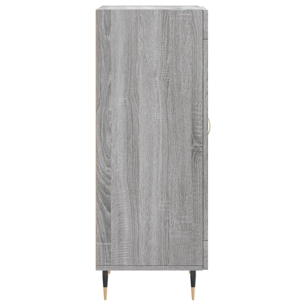 Credenza Grigio Sonoma 34,5x34x90 cm in Legno Multistrato 830426