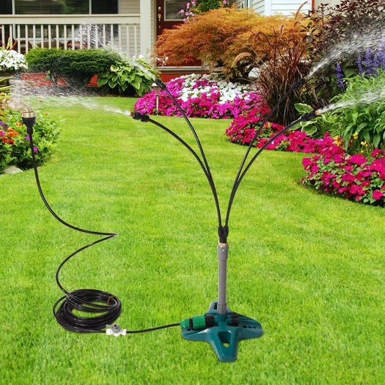 Sistema di nebbia portatile - Stante - Standard di livello dell'acqua - 68,58x25x20,7cm - Plastica - Adatto per giardino/BBQ - Sistema di nebbia
