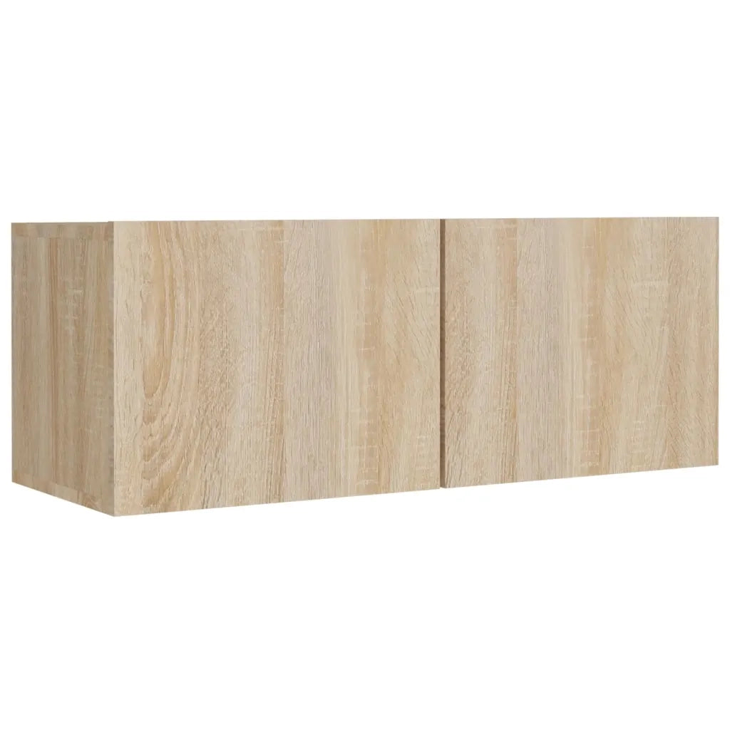 Set Mobili Porta TV 8pz Rovere Sonoma in Legno Multistrato