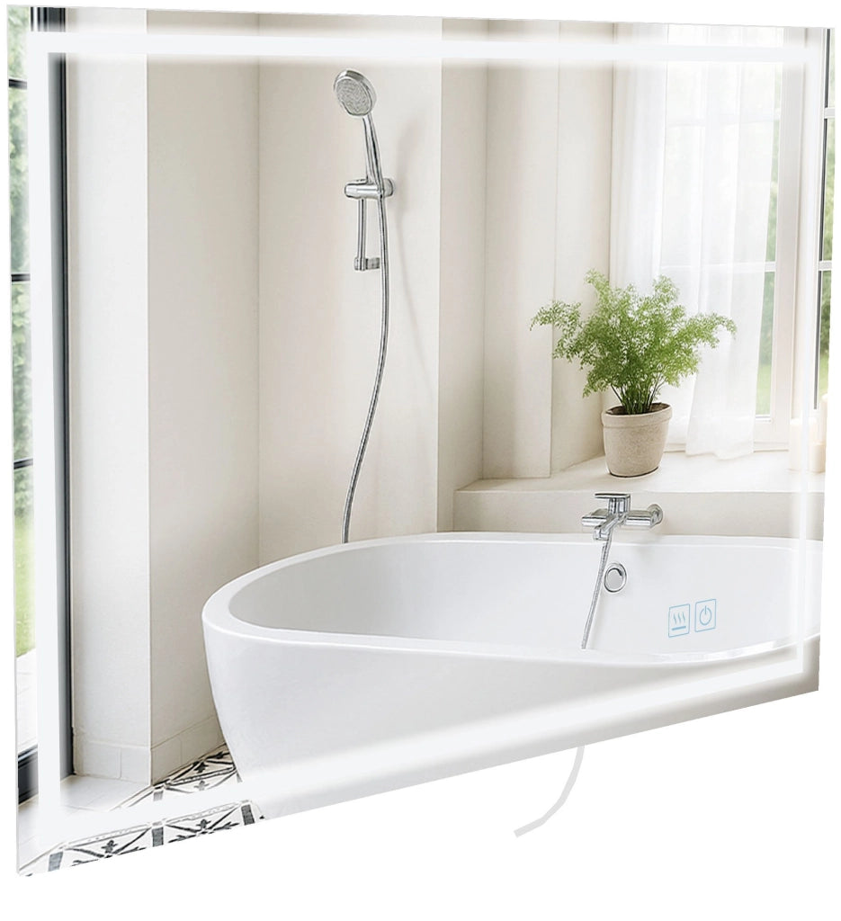 Badspiegel Jaffrey 70x100 mit Bluetooth