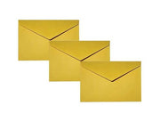KIT SET 3 PZ 50 BUSTE DA LETTERA 12X18CM GIALLA CON BORDO GOMMATO