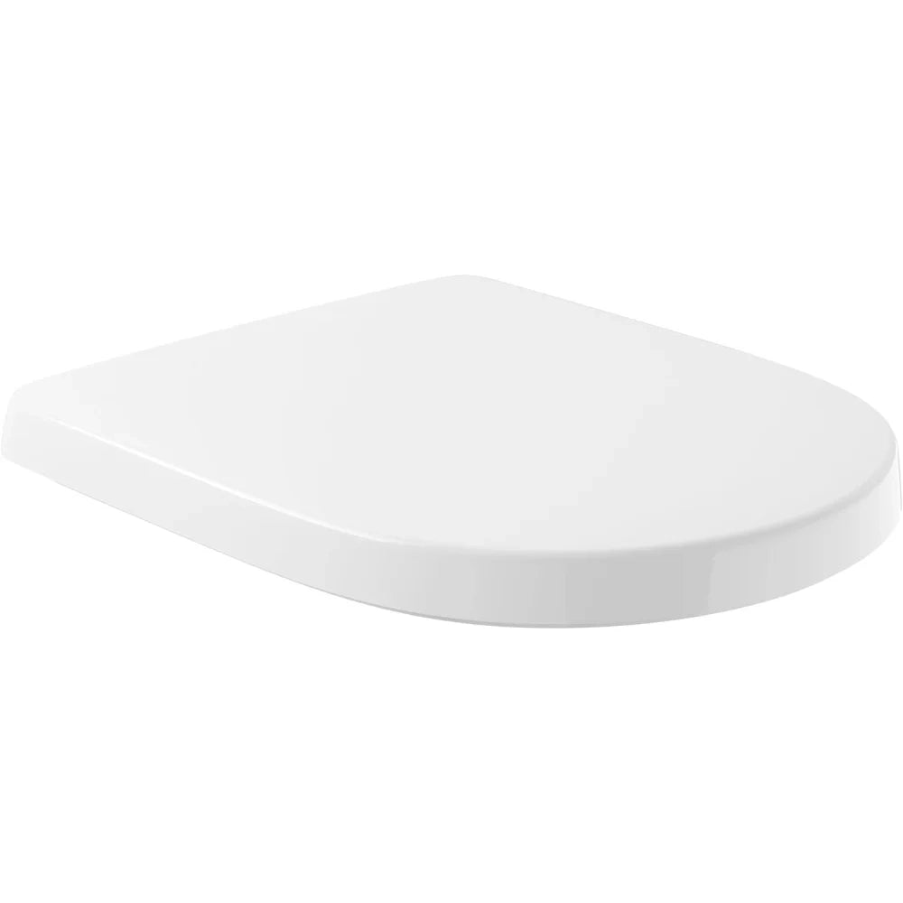 Villeroy+boch 9m38s101, sedile wc acciaio inossidabile, bianco