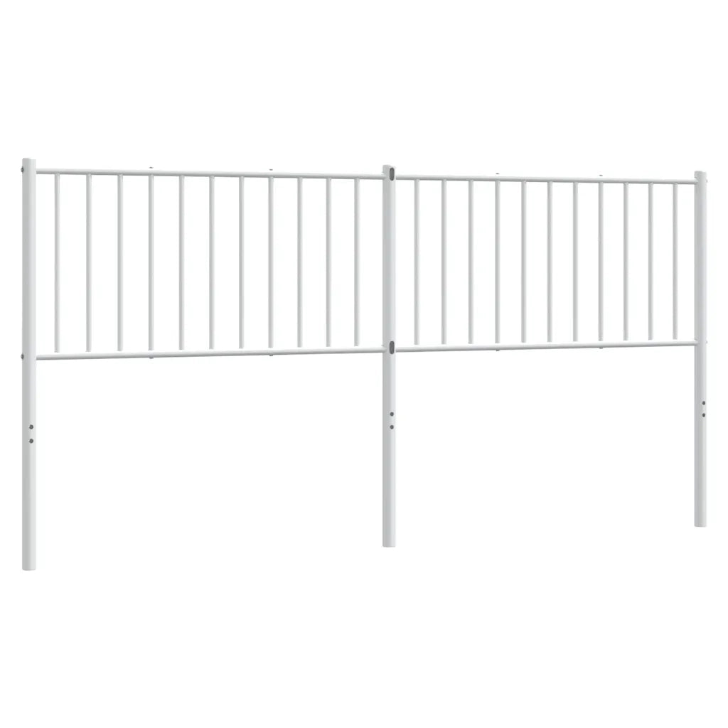 Testiera di Ricambio in Metallo Bianco 180 cm 350967