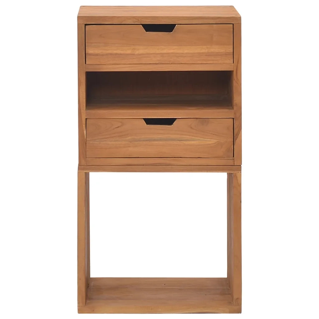 Mobiletto 40x30x76 cm in Legno Massello di Teak 326129