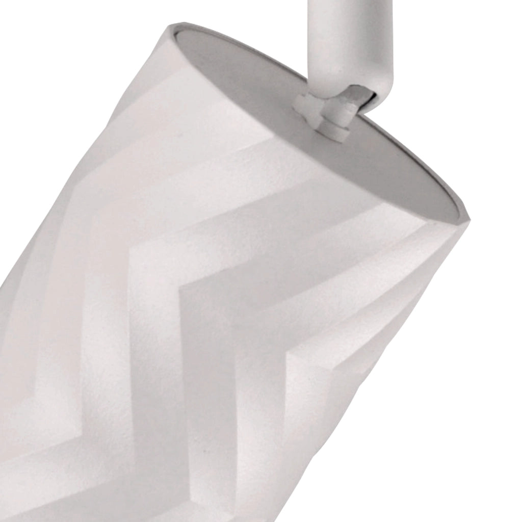 Plafoniera/Applique 6 luci bianco oro GU10 Arras Polux