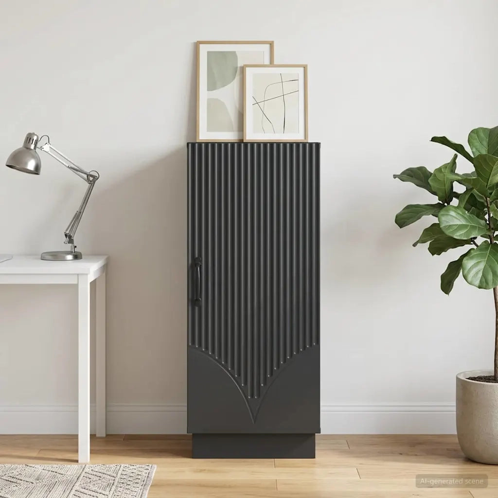 Credenza Nero 33 x 34,5 x 87 cm Legno ingegnerizzato 895286