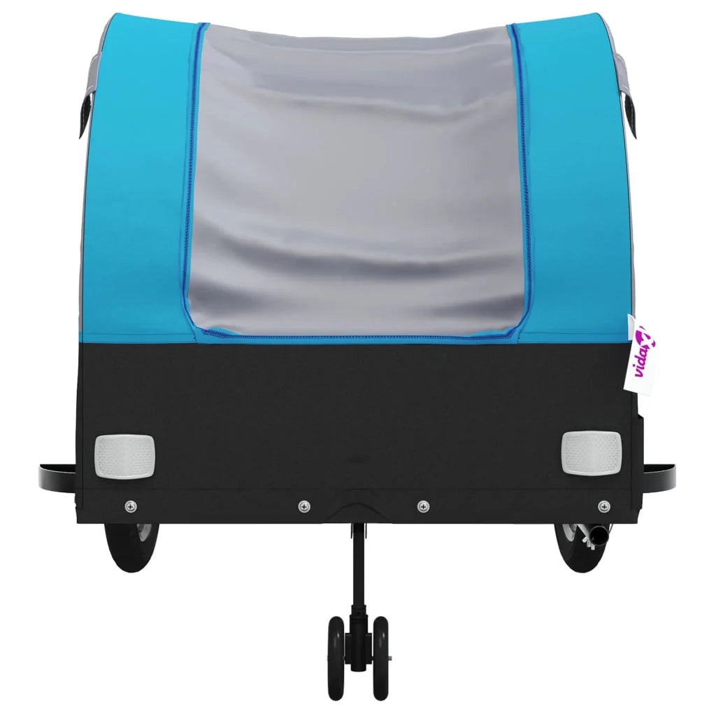 Rimorchio per trasporto biciclette 45 kg ferro blu 02_0044107