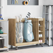 Armadio per Golf con ruota Rovere artigianale 120 x 45 x 98 cm