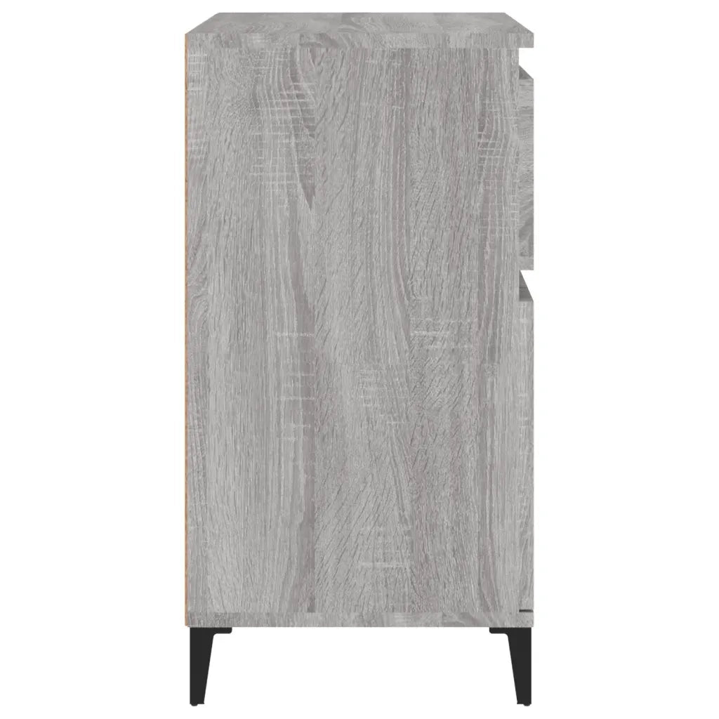 Credenza-Buffet-Armadio da cucina Grigio Sonoma 60x35x70 cm in Legno Multistrato 861964