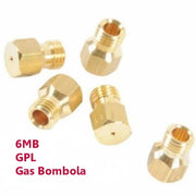 kit 5 pezzi Ugelli Spruzzi Gas cucina piano cottura passo 6 MB GPL - UNIVERSALE