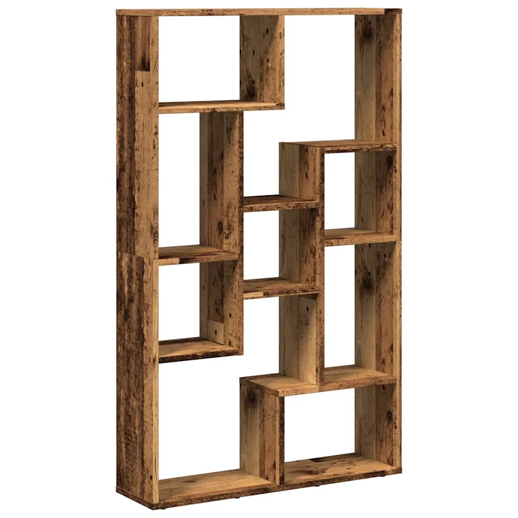 vidaXL Libreria Legno Antico 72x20x120 cm in Truciolato