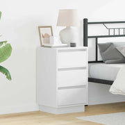 Armadio da Notte Bianco 39 x 34,5 x 65 cm Legno multistrato 869626