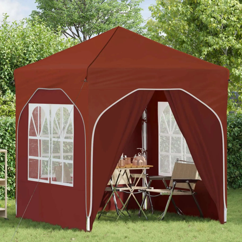 Tenda per feste a pop-up 192 x 192 x 245 cm Terracotta