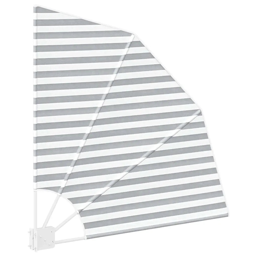Schermo di Privacy per Balcone Antracite e Bianco 115 x 115 cm 42000913