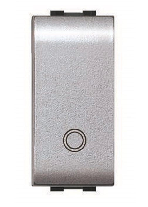 PULSANTE UNIPOLARE GENERICO 'MYLIFE' 16A 250V 1P/NO - Grigio - EC ELETTROCANALI