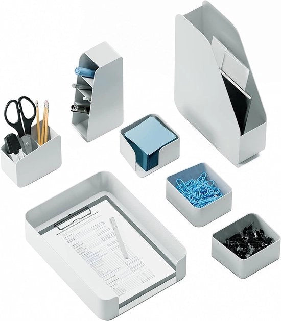 Organizzatore di scrivania - organizzatore di ufficio - contenitore per penne - contenitore per penne - organizzatore di scrivania - qualità premium - risparmio di spazio
