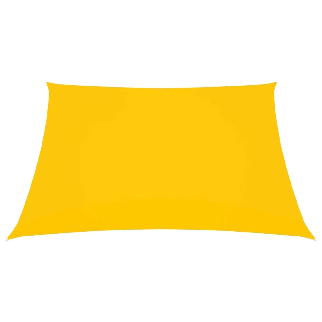 Vela ombreggiante/ombrellone quadrato in tessuto Oxford 4,5 x 4,5 m giallo 02_0009496