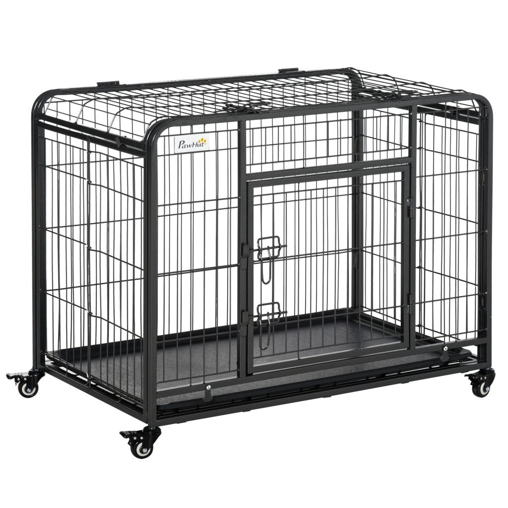 Casetta per Cani Pieghevole ¨C Zephmum ¨C Grigio 94x58x69.5 cm