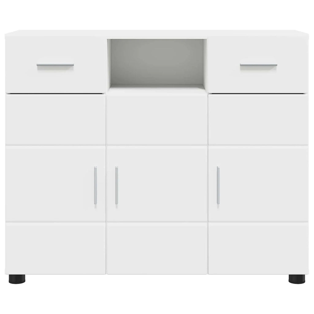 Armadio in Legno Bianco 88,5 x 30,5 x 73 cm Legno multistrato
