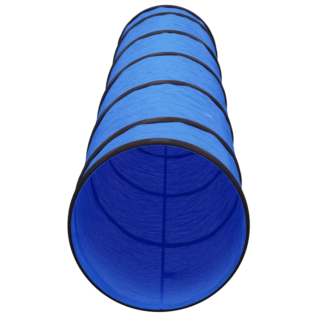 Tunnel per Cani Blu Ø 40x200 cm in Poliestere 172189