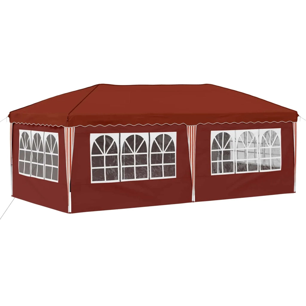 Tenda per feste a pop-up 575 x 288 x 245 cm Terracotta 42019809