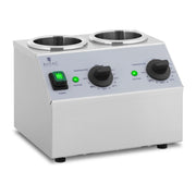 Scaldasalse 2 x 1 litro pannello di controllo sopra acciaio inox 14_0004260