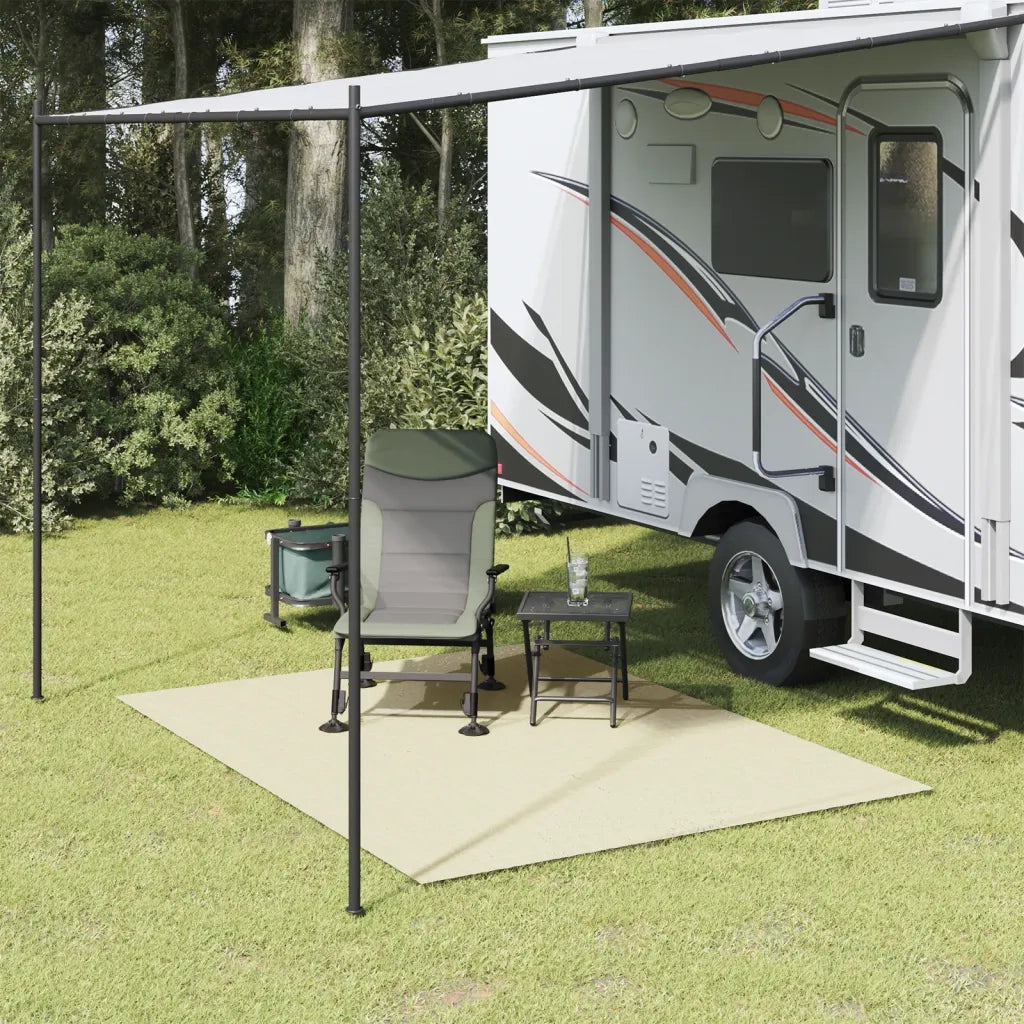 Tappeto da Tenda Crema 4x2 m 4008494