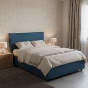 Alush, Letto Piazza e Mezza Materasso Incluso Made in Italy, blu