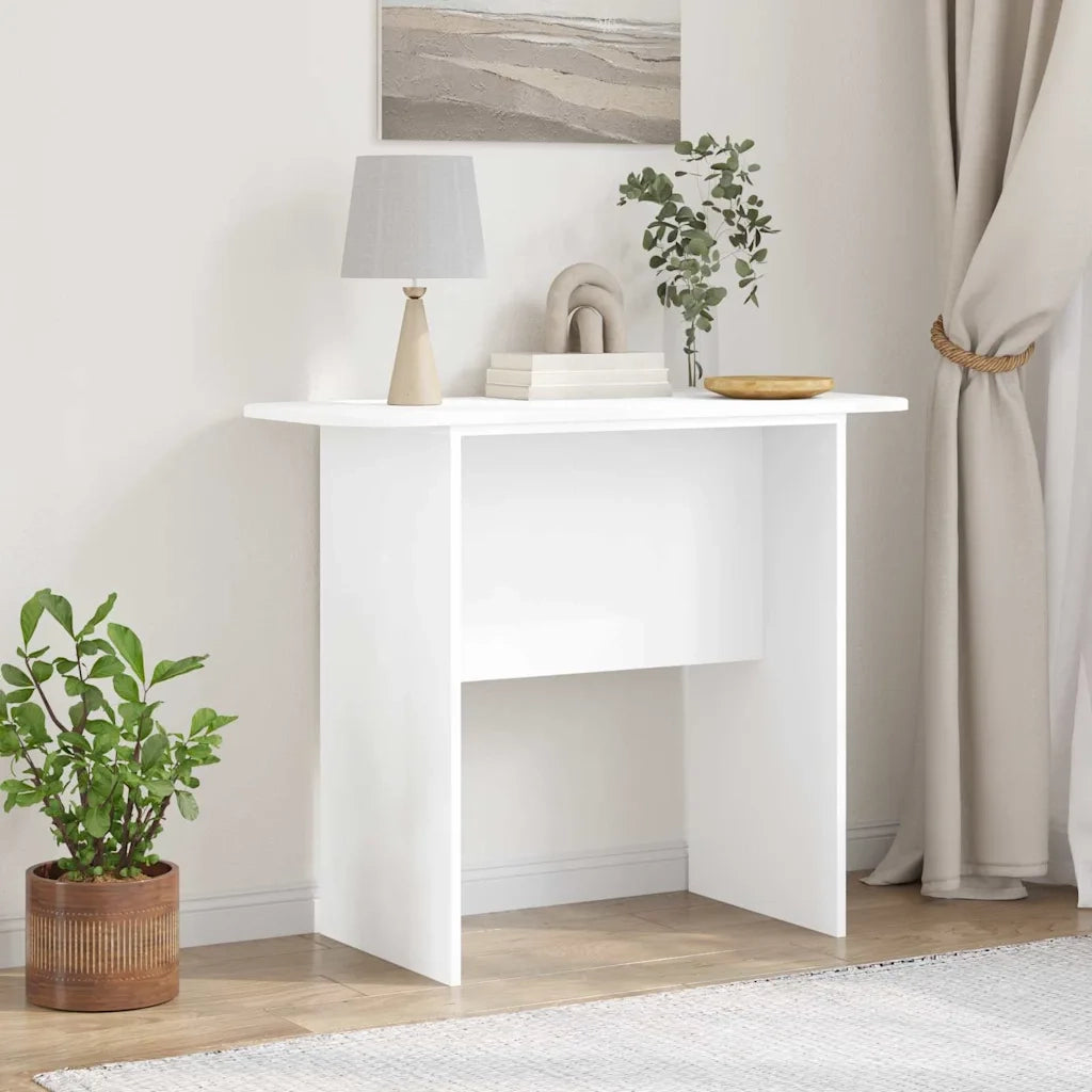 Tavolo consolle Bianco 93 x 40 x 75 cm Legno ingegnerizzato 891150